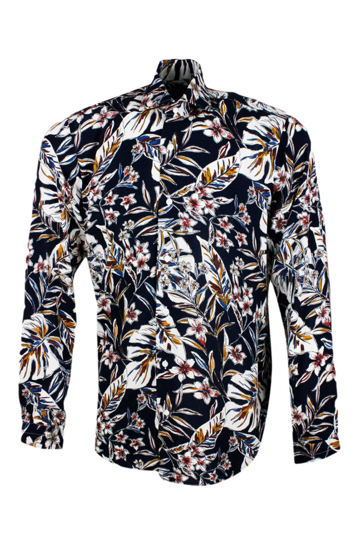 Barba Napoli Shirt - Blue - Image 1 of 4