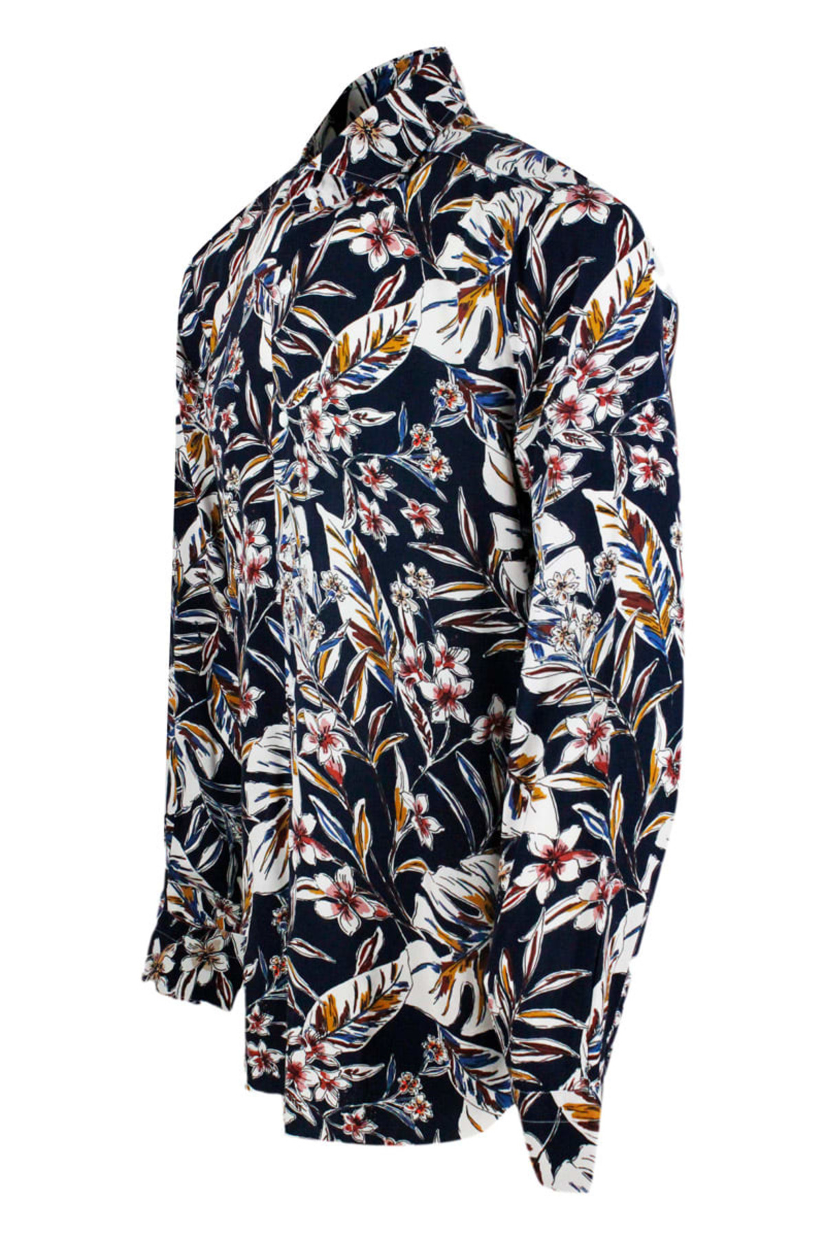 Barba Napoli Shirt - Blue - Image 2 of 4