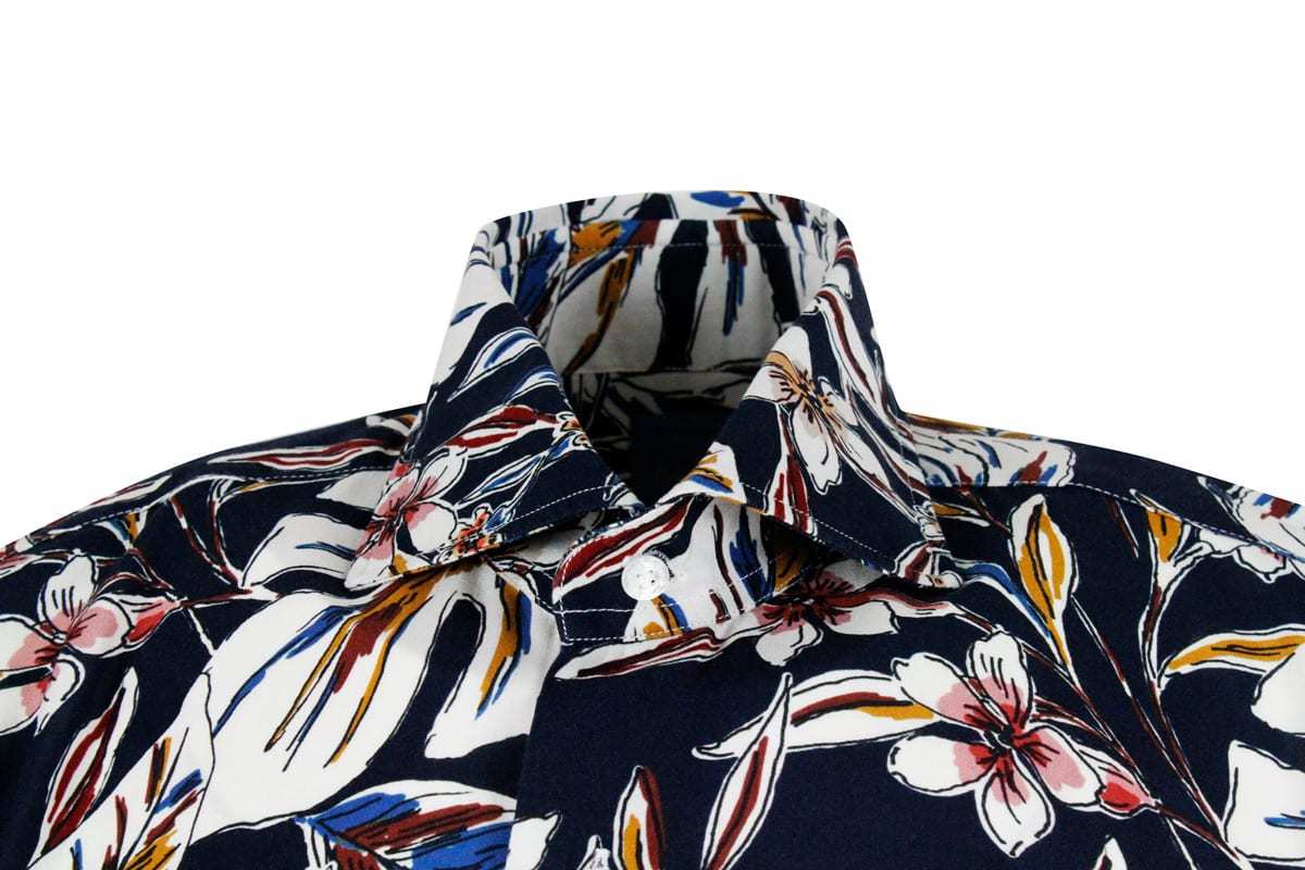 Barba Napoli Shirt - Blue - Image 4 of 4