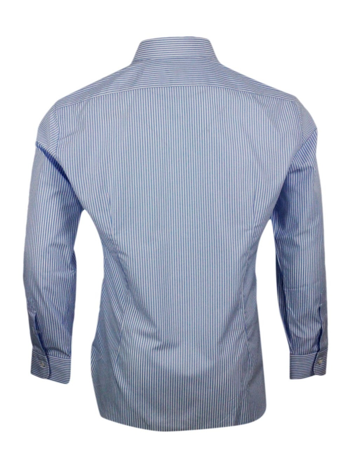 Barba Napoli Shirt - Bianco - celeste - Image 3 of 4