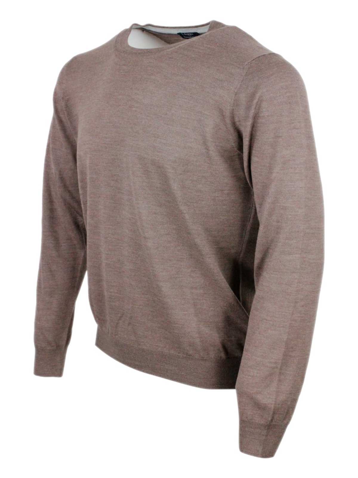 Barba Napoli Sweater - Brown - Image 2 of 4