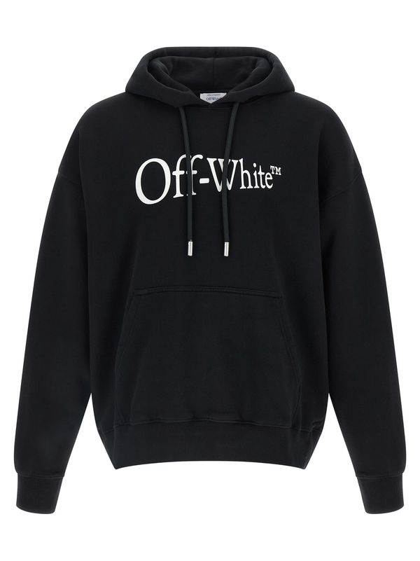 Off-White Run Arrow Skate Hoodie - White/Black
