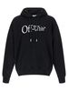 Off-White Run Arrow Skate Hoodie - White/Black - Thumbnail 1