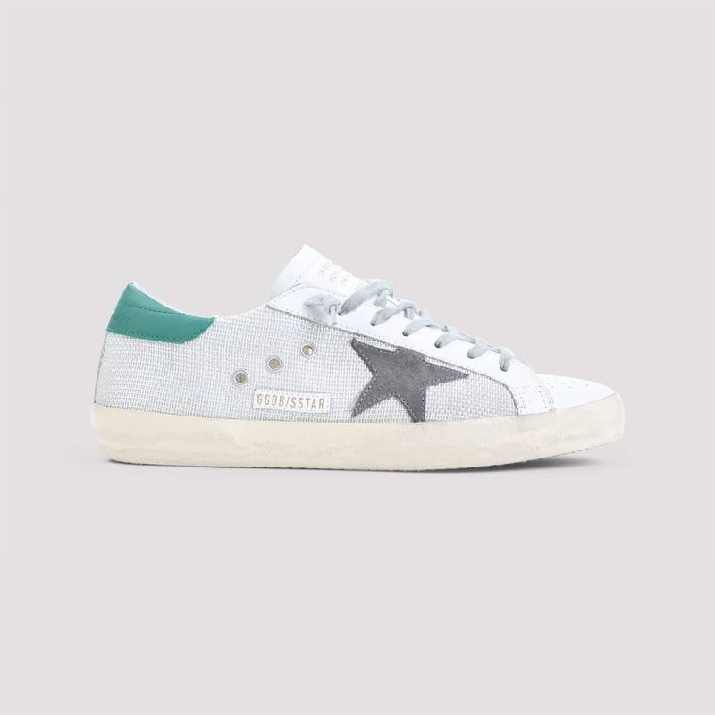 Golden Goose Superstar Sneakers - Light Silver White