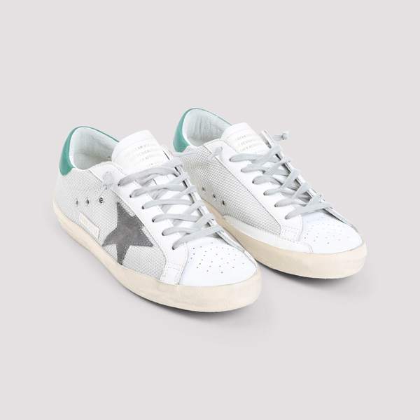 Golden Goose Superstar Sneakers - Light Silver White
