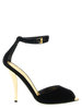 Paris Texas Jessica Sandals - Black - Thumbnail 1
