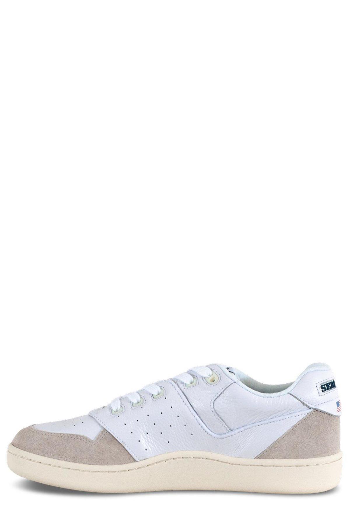 Sebago Hurricane Lace-Up Sneakers - White - Image 2 of 4