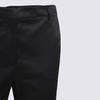 Incotex Black Cotton Pants - Thumbnail 3
