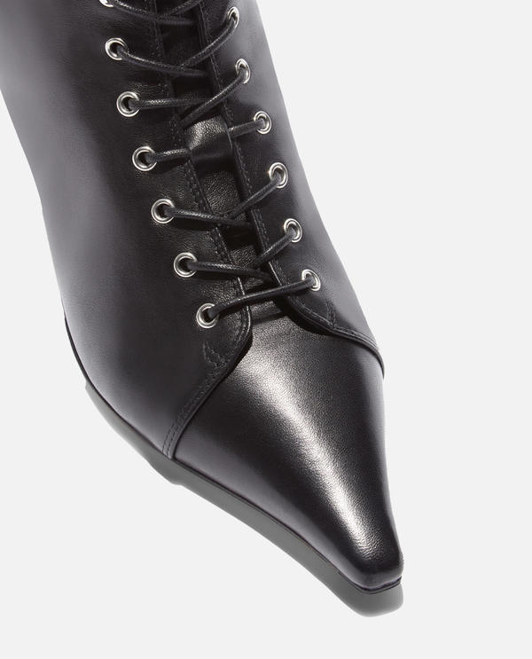aeyd Trixi Calf Leather Boot - Black