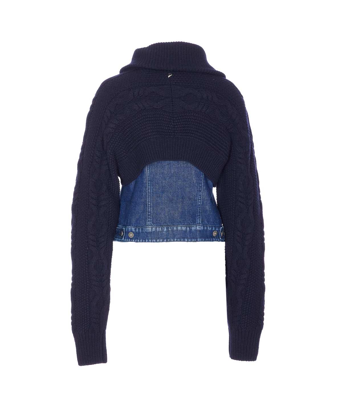 Dondup Denim Slim Jacket - Blue - Image 2 of 4