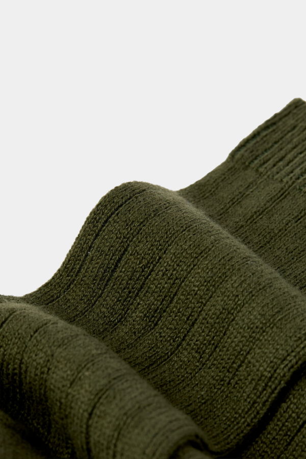 Maria La Rosa Ribbed Cashmere Socks