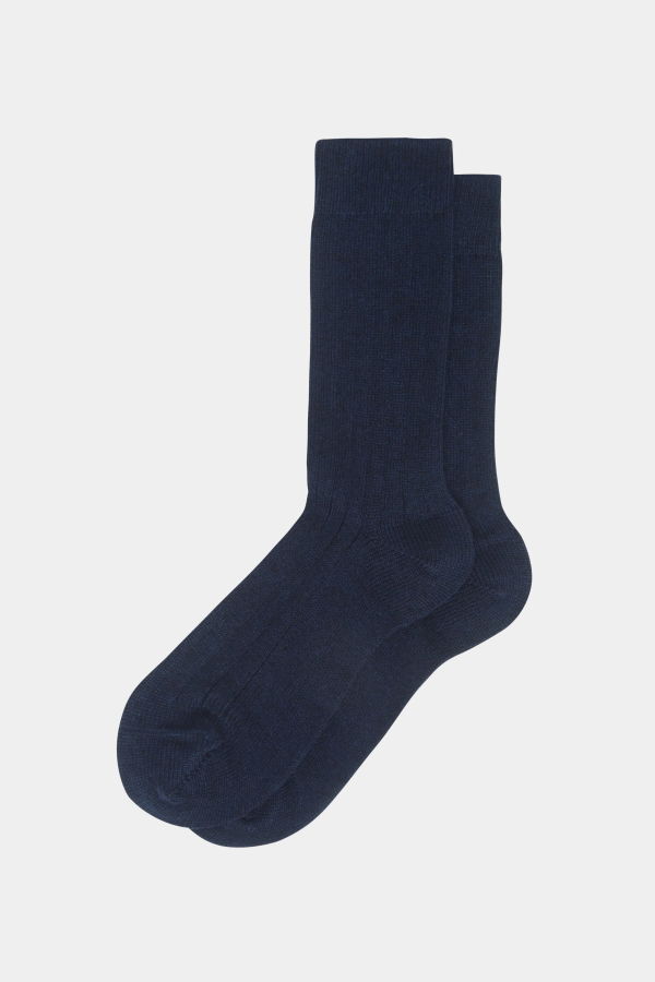 Maria La Rosa Ribbed Cashmere Socks