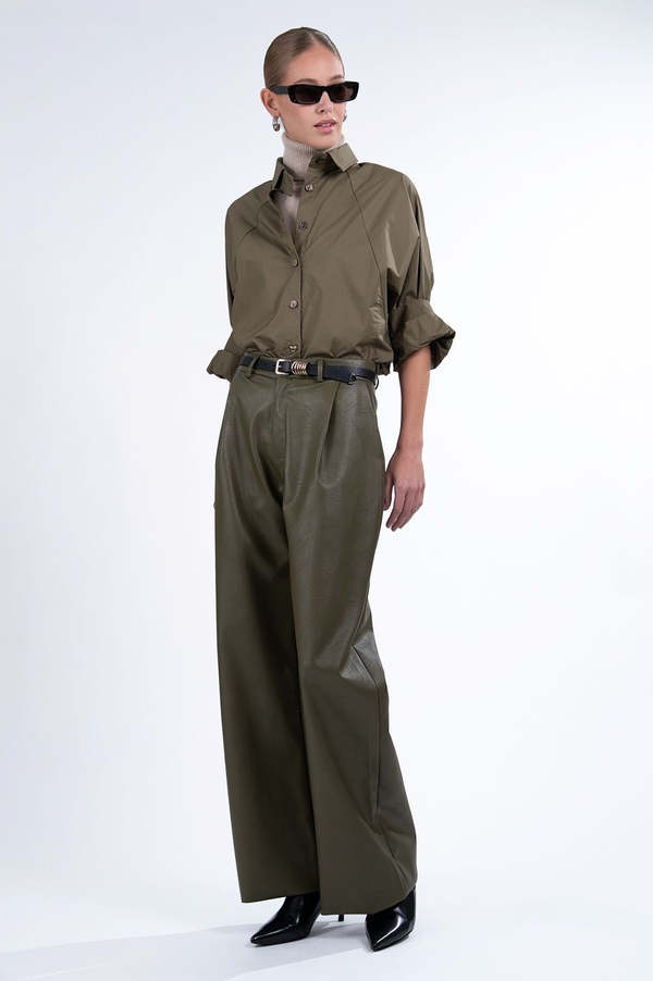 Parentezi Beck Poplin Shirt - Olive