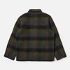 Universal Works Berlin Wool Check Wayfarer Jacket - Brown - Thumbnail 5