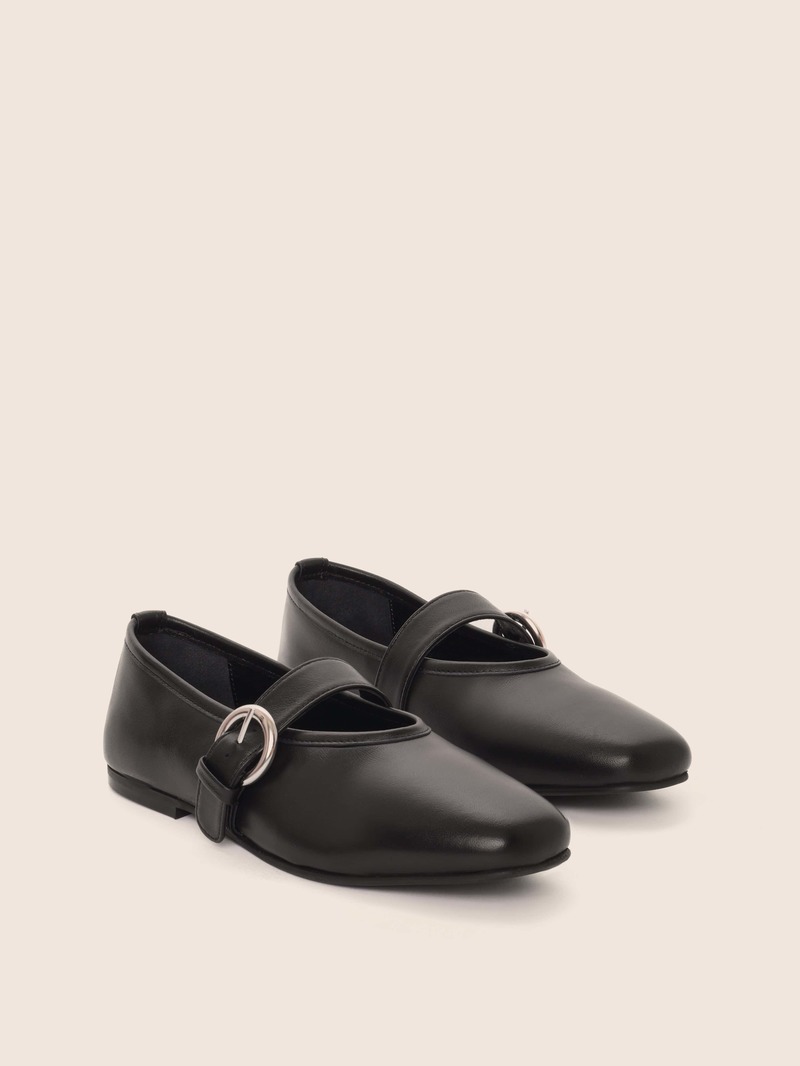 Maguire Aveiro Black Ballerina - Black