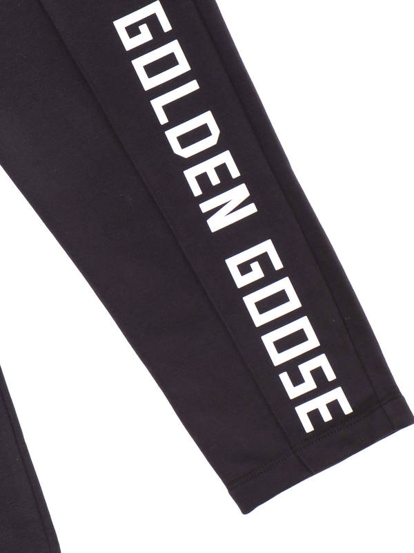 KIDS Golden Goose Tapered Joggers - Black