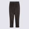 Ami Alexandre Mattiussi Dark Grey Cotton Pants - Thumbnail 1