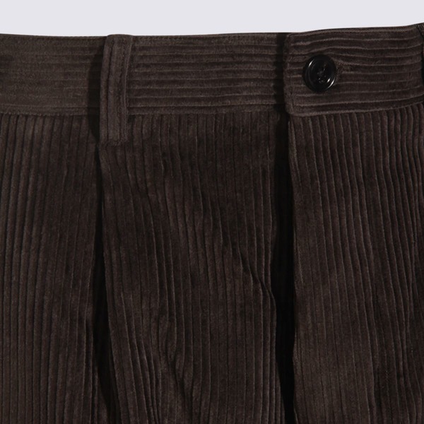 Ami Alexandre Mattiussi Dark Grey Cotton Pants