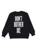 KIDS Off-White Quote Crewneck Sweatshirt - Black - Thumbnail 1