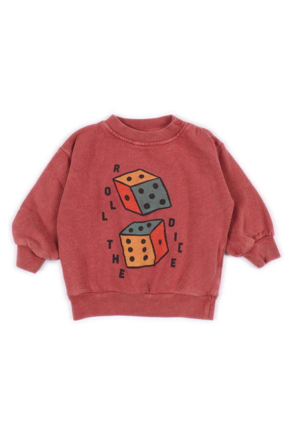 Bobo Choses Roll The Dice Sweatshirt - Red