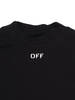 KIDS Off-White Off Stamp 2nd Skin Dress - Black - Thumbnail 3