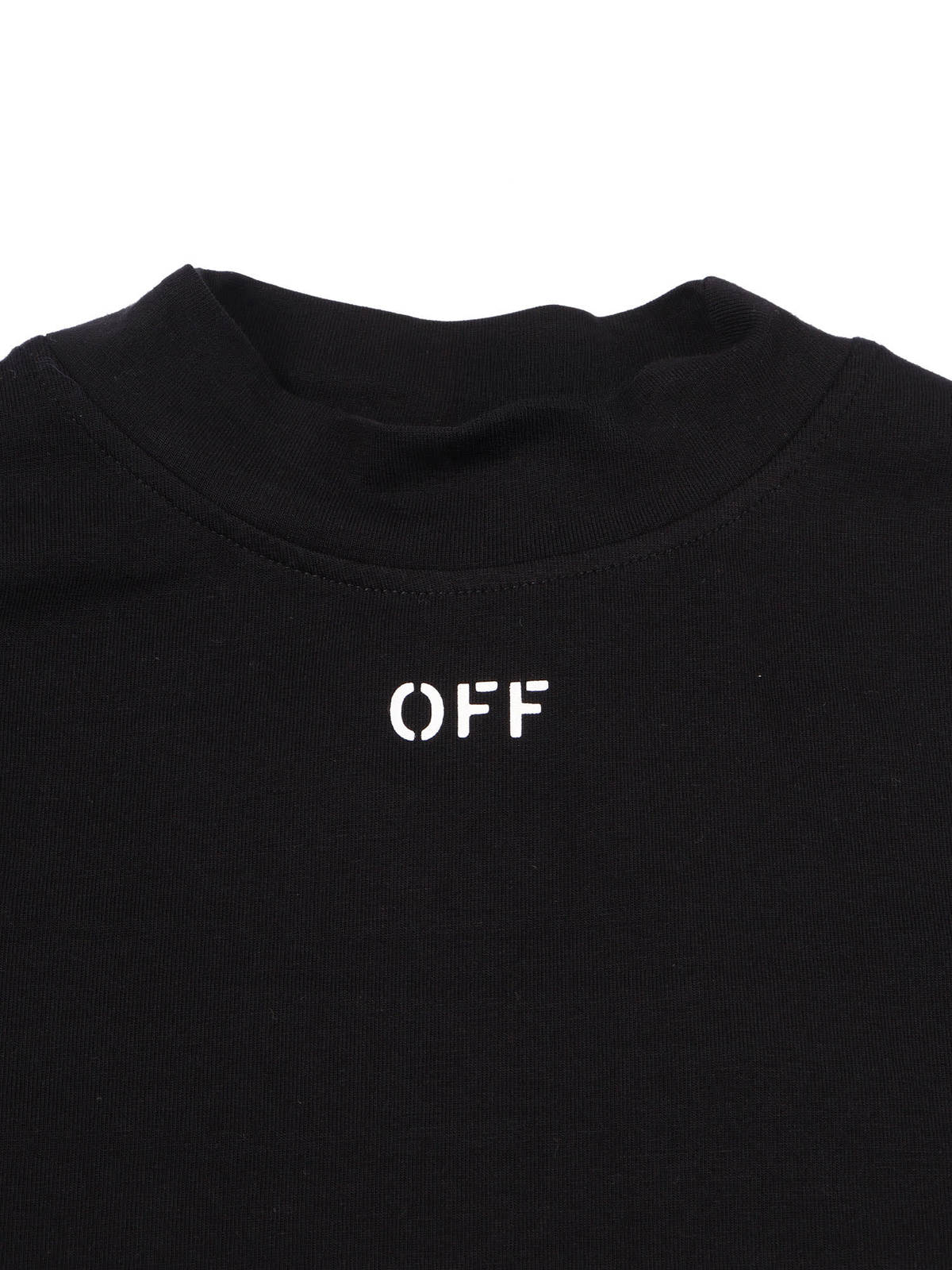 KIDS Off-White Off Stamp 2nd Skin Dress - Black - Image 3 of 3