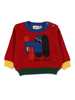 KIDS Bobo Choses Doggy Mate Jacquard Jumper - Red - Thumbnail 1