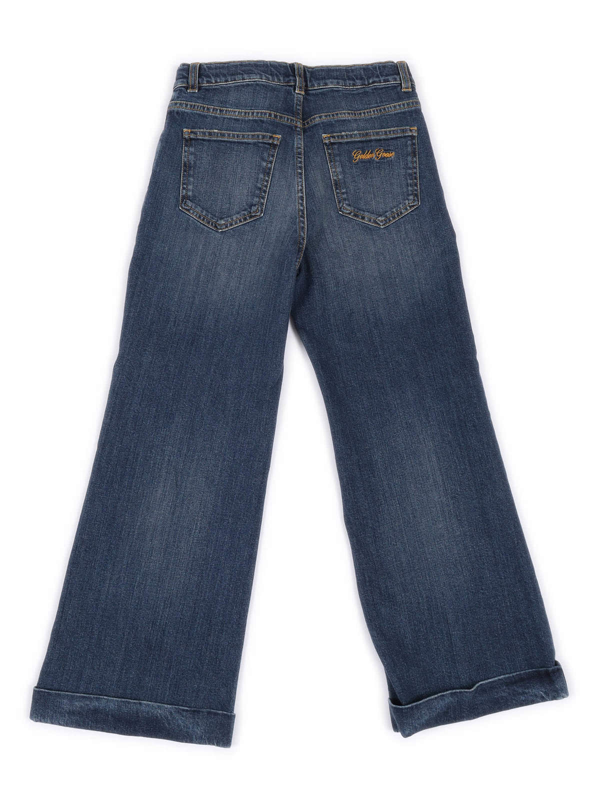 KIDS Golden Goose Journey Bootcut Jeans - Blue - Image 2 of 3