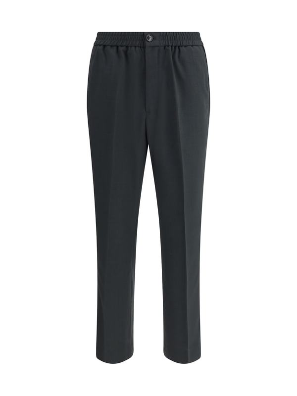 Ami Alexandre Mattiussi Elasticized Waist Pants - Gray