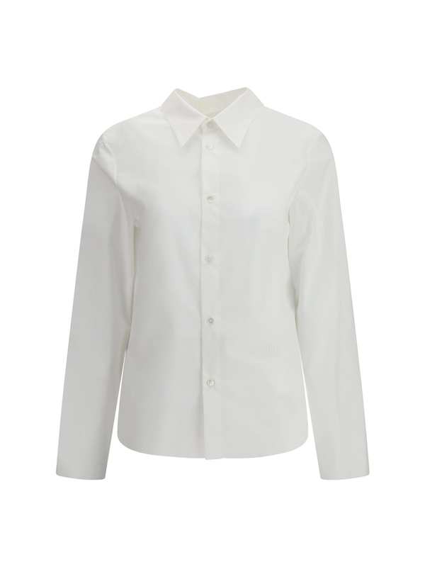 MM6 Maison Margiela Long-sleeved Shirt - White