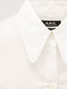 A.P.C. Organic Cotton Shirt - White - Thumbnail 3