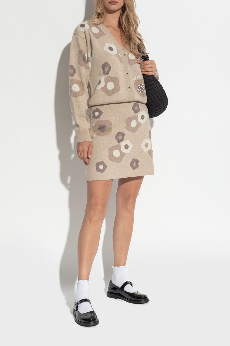 Kenzo Leather Ballet Flats - Black