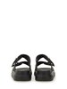 Alexander McQueen Sandalo Hybrid Double Buckle Sandal - Black - Thumbnail 3