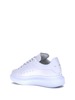 Alexander McQueen Leather Sneakers - White - Thumbnail 3