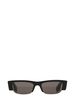 Alexander McQueen Graffiti Sunglasses - Black - Thumbnail 1