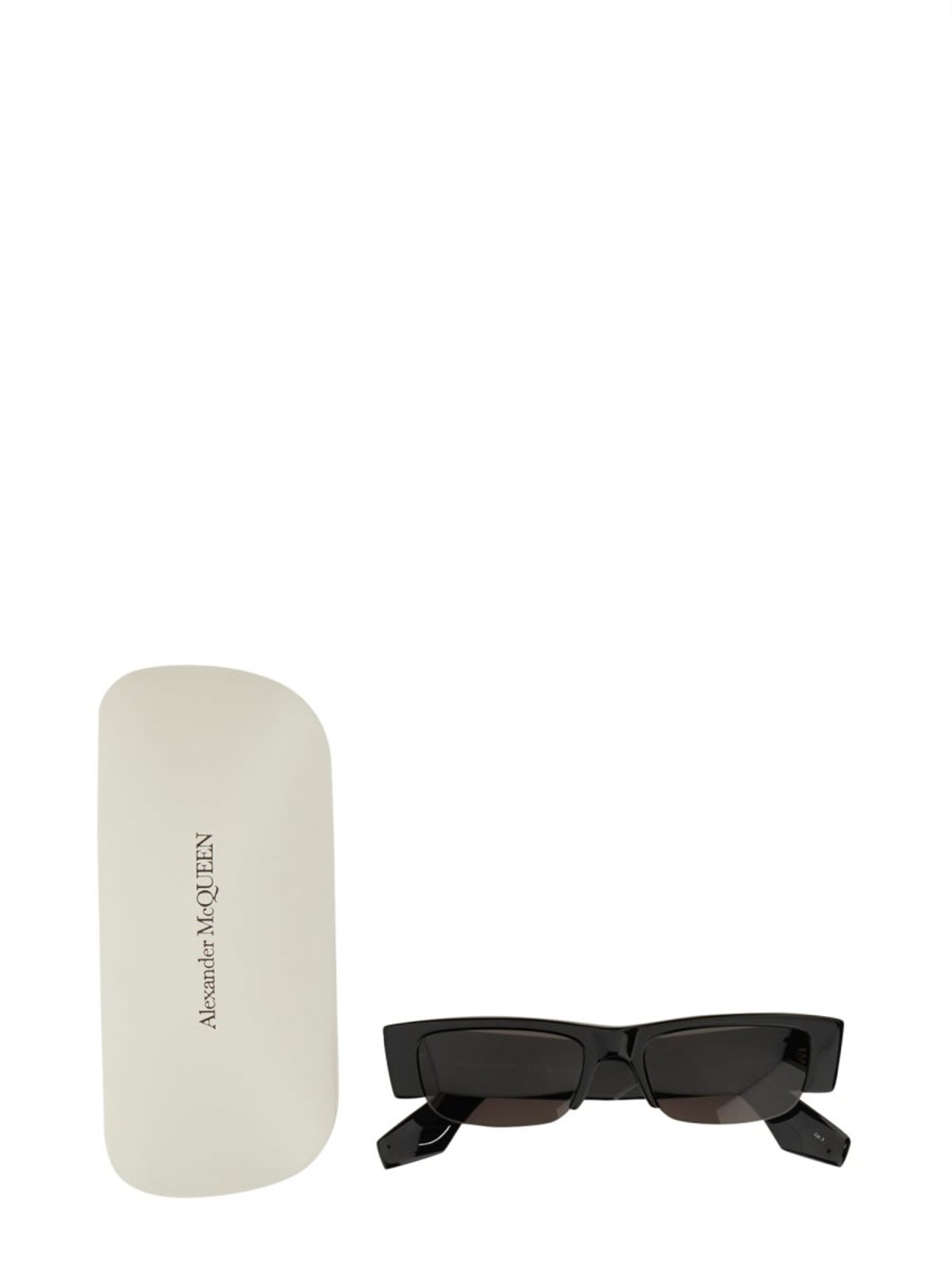 Alexander McQueen Graffiti Sunglasses - Black - Image 3 of 3
