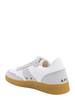 A.P.C. Leather and Suede Sneakers - White - Thumbnail 3