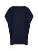 A.P.C. X Jw Anderson Zip-Detailed Ribbed Kaftan - Dark Navy - Thumbnail 1