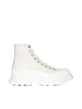 Alexander McQueen Sand Leather Tread Slick Sneakers - Vanil./of.w/va./sil - Thumbnail 1