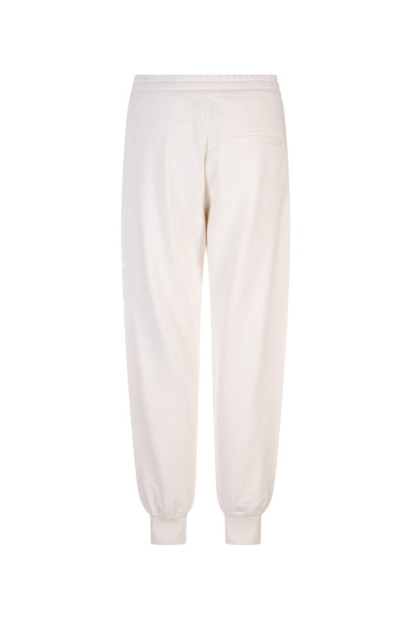 Alexander McQueen Calico Mcqueen Graffiti Joggers - Bianco