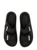Alexander McQueen Sandalo Hybrid Oversize Flat Shoes - Black - Thumbnail 3