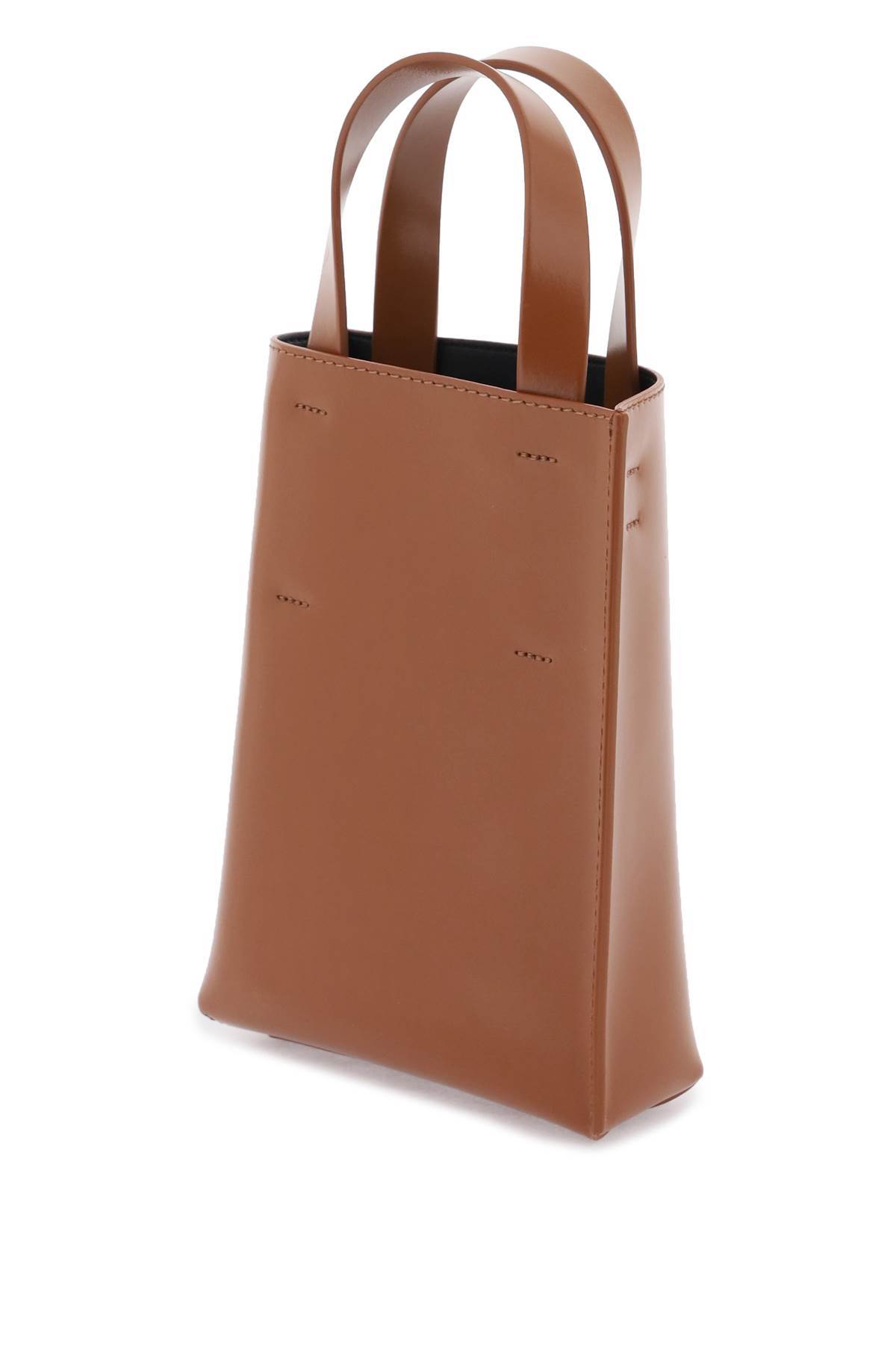 Marni Nano Museo Tote Bag - Brown - Image 2 of 4