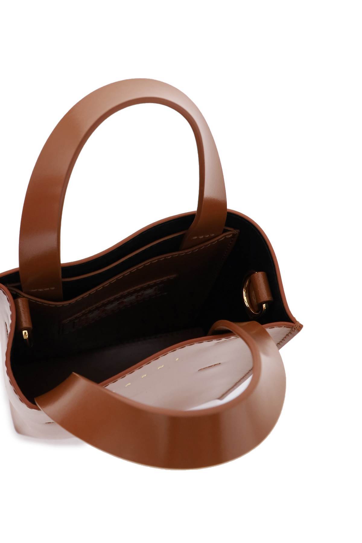 Marni Nano Museo Tote Bag - Brown - Image 4 of 4