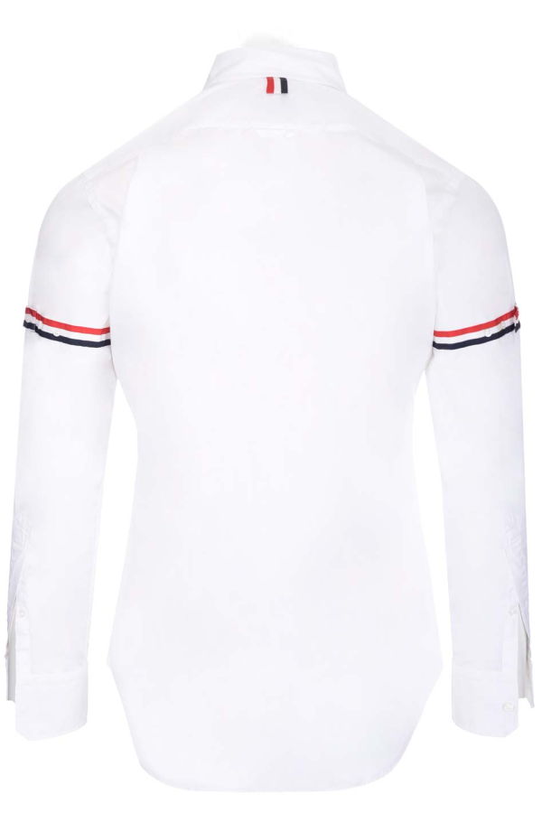Thom Browne Armband Button Down Shirt - White