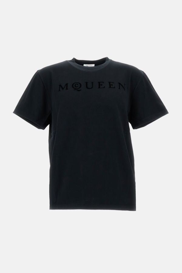 Alexander McQueen Logo T-shirt - Black