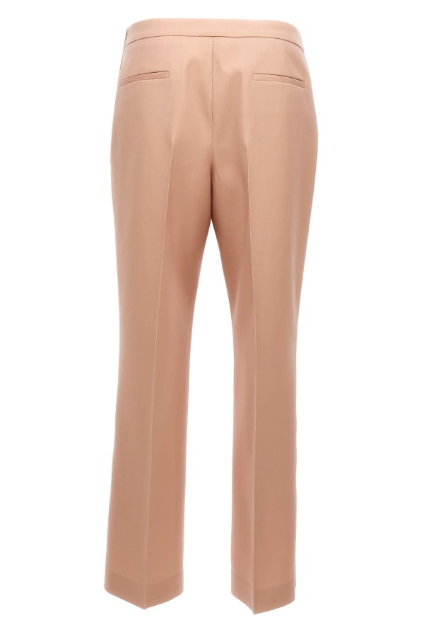 Jil Sander Pleat Wool Pants - Beige