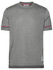 Thom Browne Cotton T-Shirt - Med Grey - Thumbnail 1