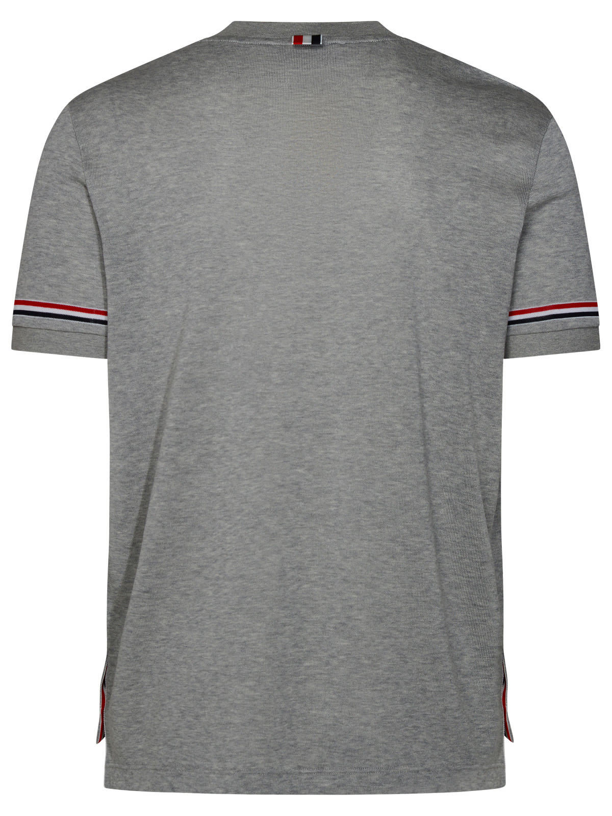Thom Browne Cotton T-Shirt - Med Grey - Image 3 of 3