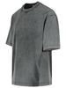 Acne Studios Gray Cotton T-shirt - BM0 - Thumbnail 2