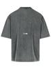 Acne Studios Gray Cotton T-shirt - BM0 - Thumbnail 3